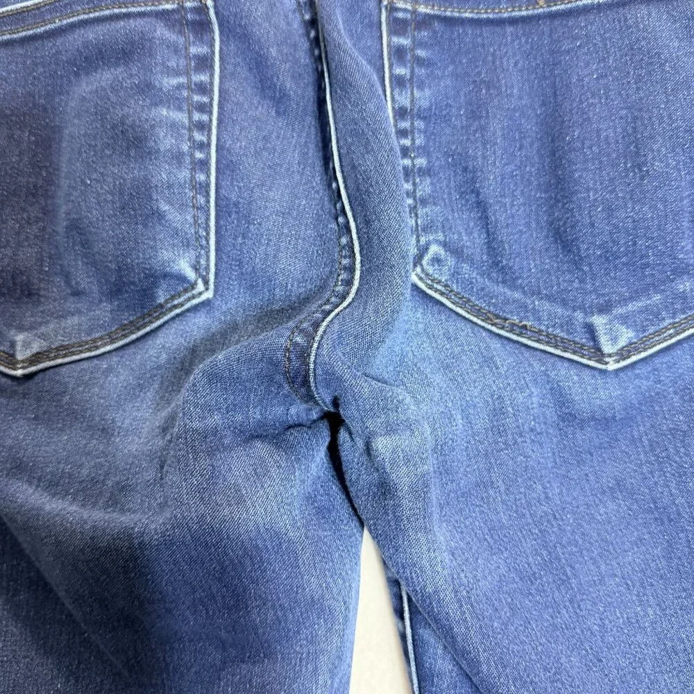 Paige Verdugo Ultra Skinny Womens Dark Wash Jeans Size 27 Mid-Rise Stretch Denim - Picture 15 of 15